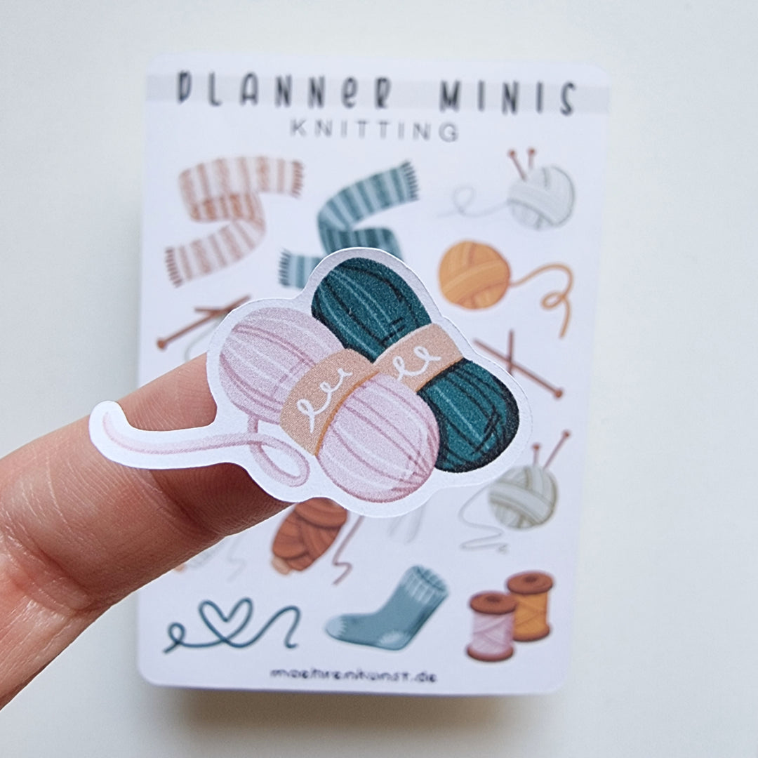 Planner Minis - Knitting | Planner Stickers for your Journal