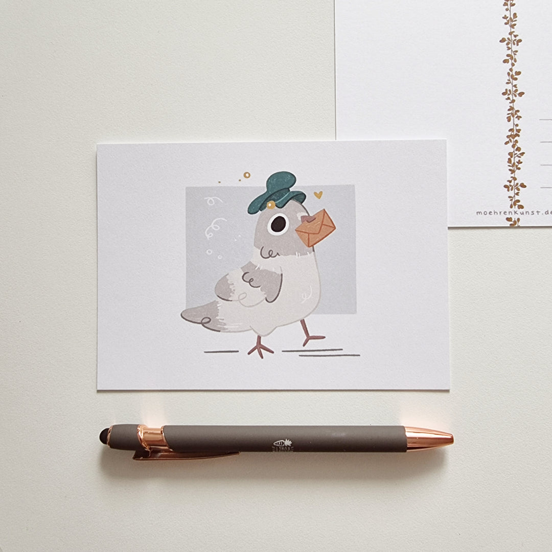 Postcard - Pigeon