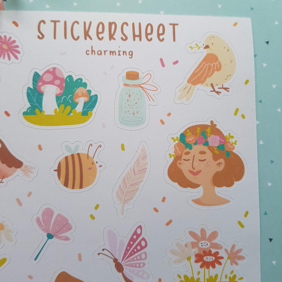 Planner stickers charming details